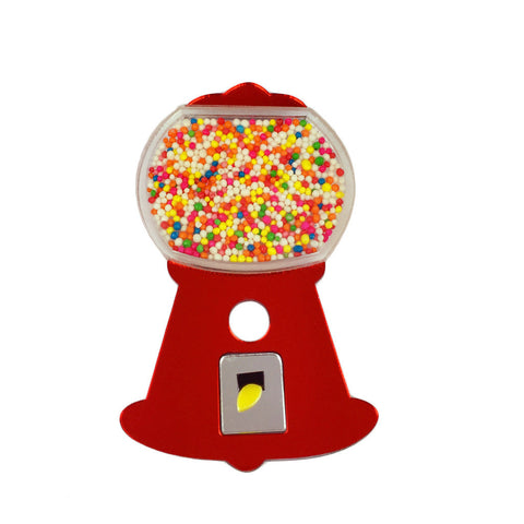Capsule Toy Machine Brooch