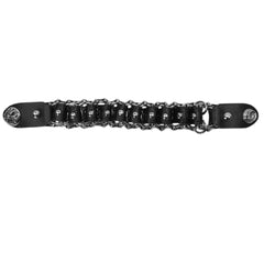 Unisex Heavy Metal Leather Bracelet - Bon Flare Ltd.