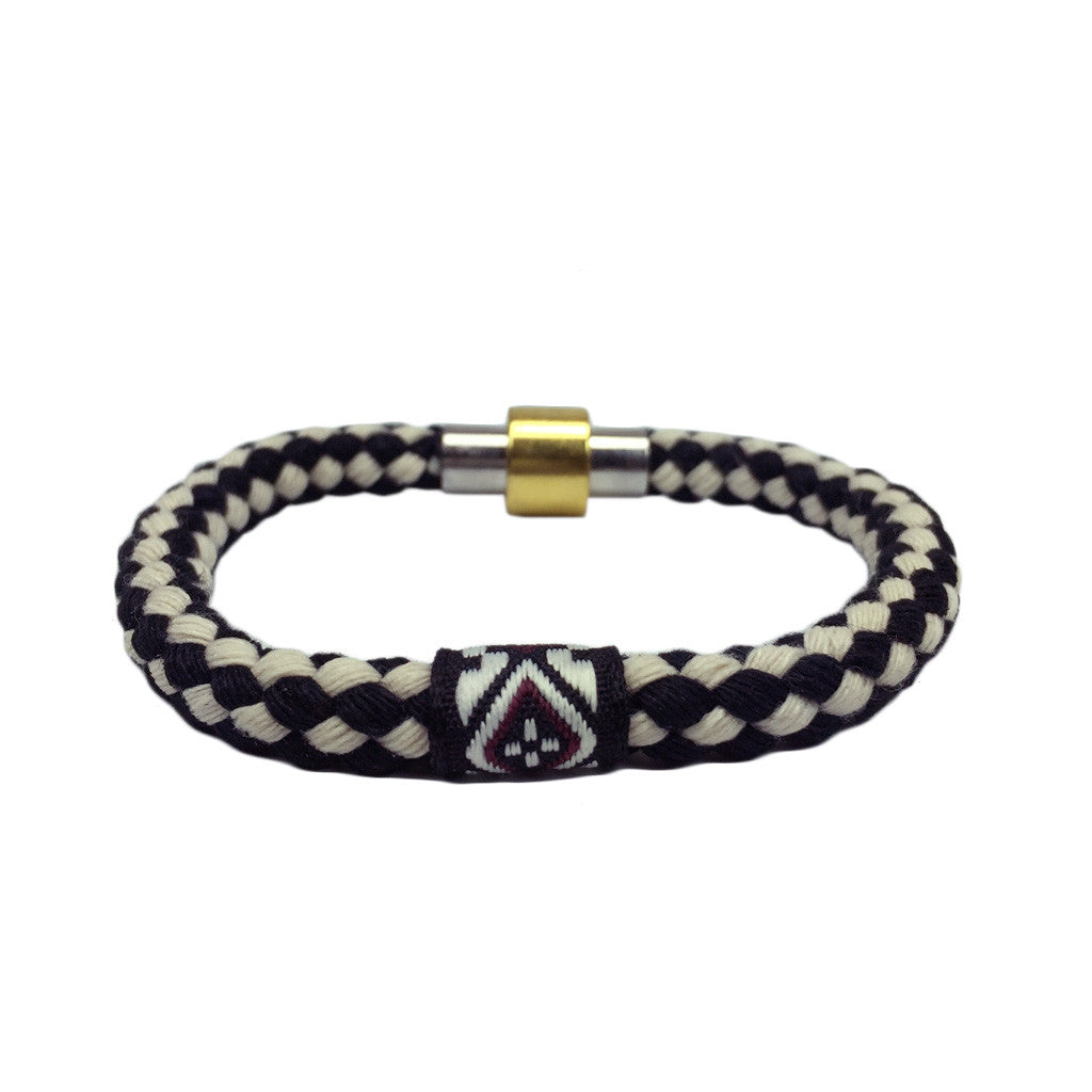 Unisex Two-Tone Braided Bracelet - Bon Flare Ltd.