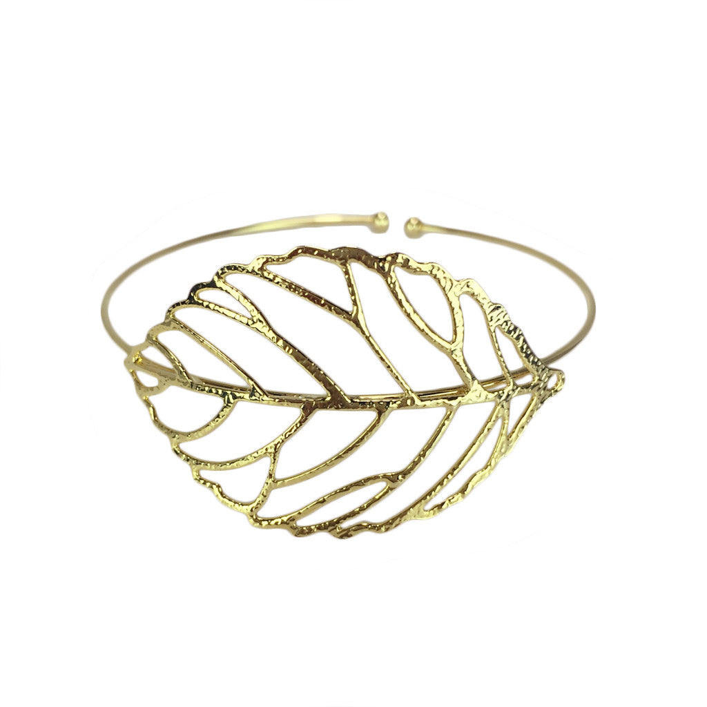 Hollow Leaf Cuff - Bon Flare Ltd.