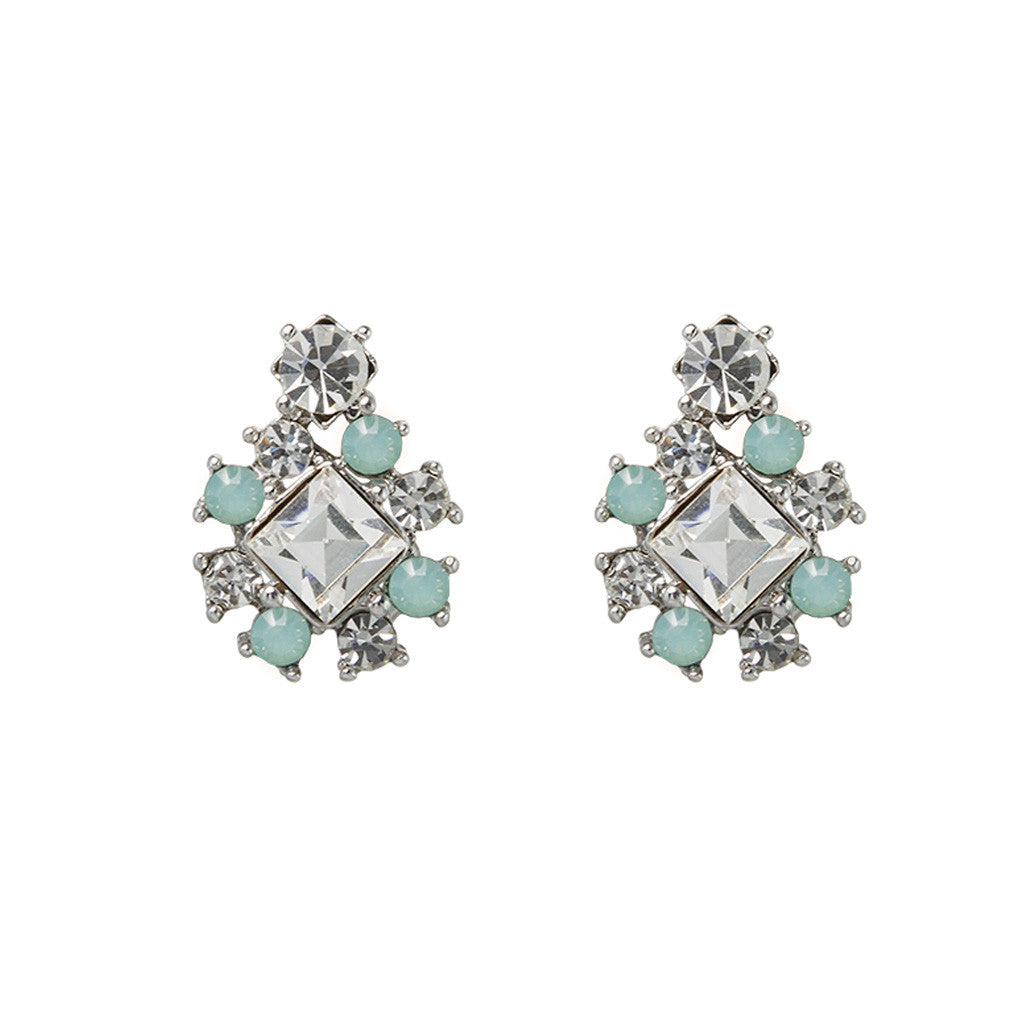 Opal Crystal Sunshower Studs - Bon Flare Ltd.