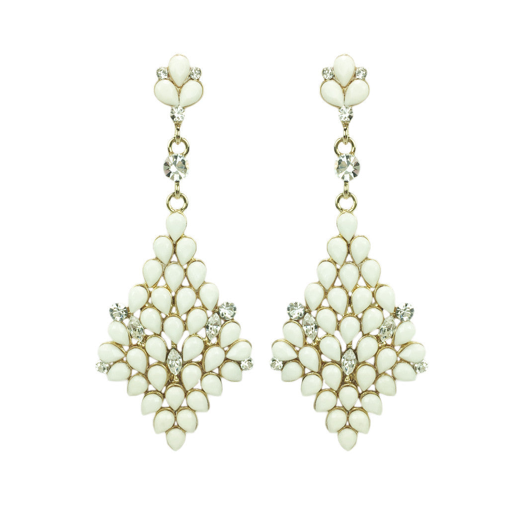 Oversized Teardrop Earrings - Bon Flare Ltd.