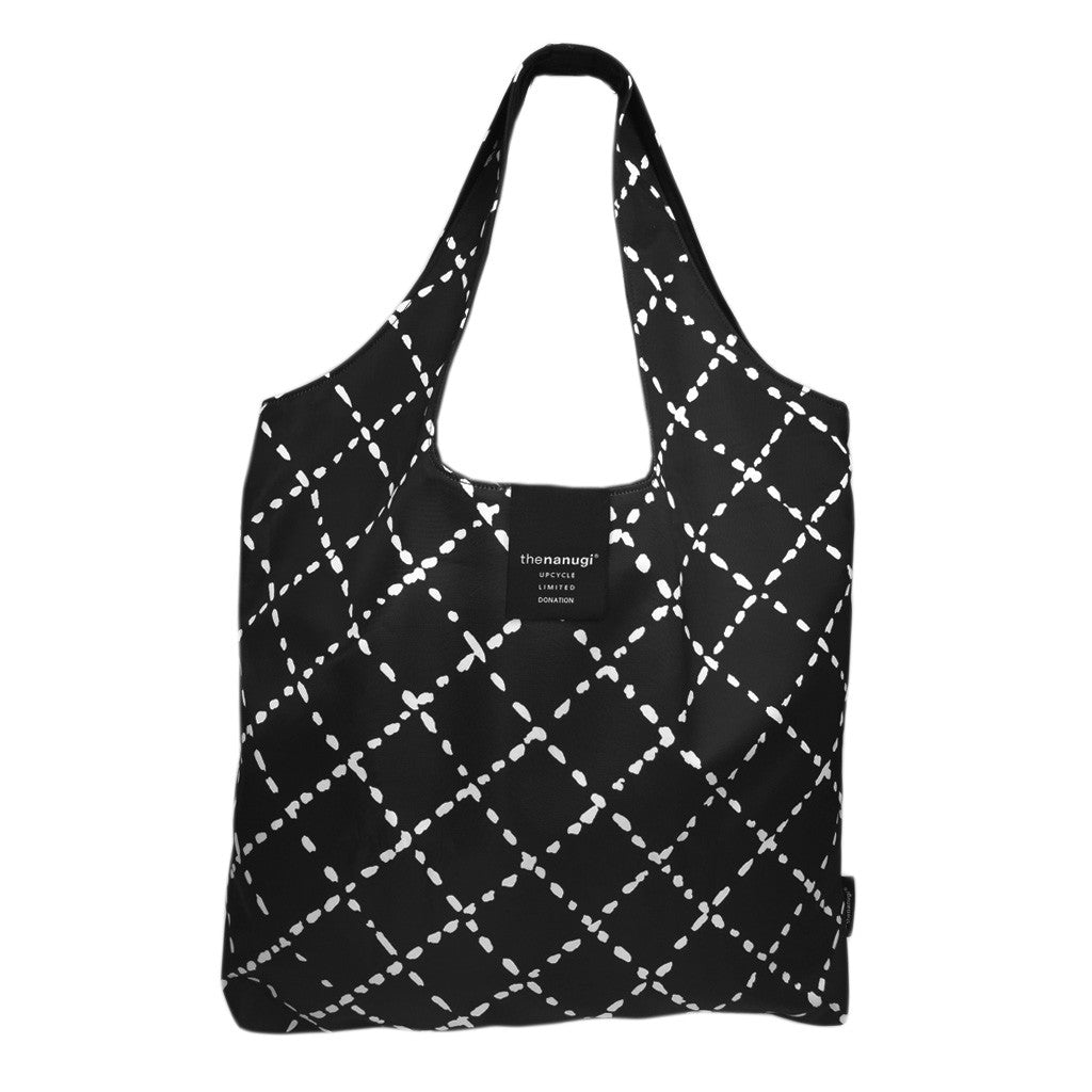 Printed Cross Stitch Hobo Tote - Bon Flare Ltd.