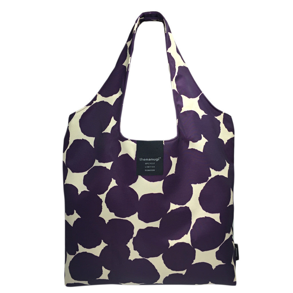 Printed Dot Motif Hobo Tote - Bon Flare Ltd.