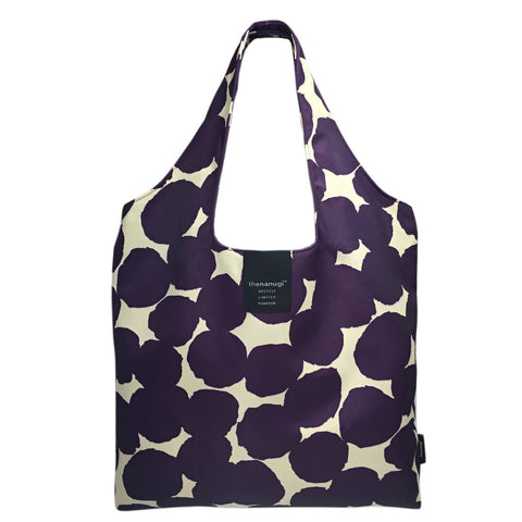 Printed Dot Motif Hobo Tote