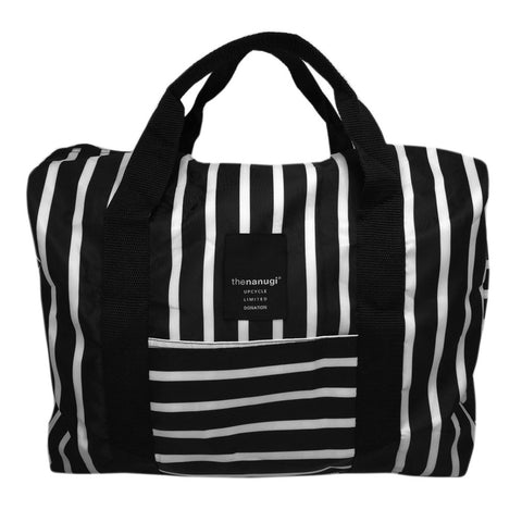 Printed Stripe Packable Duffel