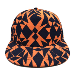 Abstract Geometric Printed Cap - Bon Flare Ltd.