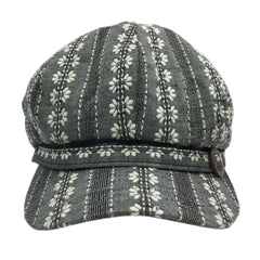 Floral Jacquard Woven Cap - Bon Flare Ltd.