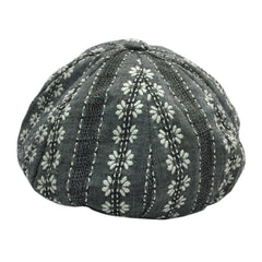 Floral Jacquard Woven Cap - Bon Flare Ltd.