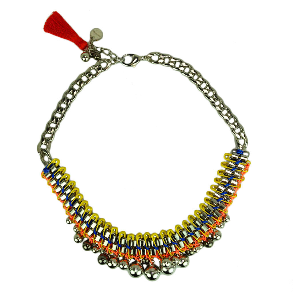 Safety Pin Necklace - Bon Flare Ltd.