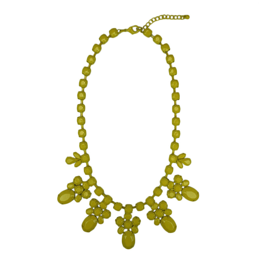 Enamel Statement Necklace - Bon Flare Ltd.