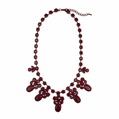 Enamel Statement Necklace - Bon Flare Ltd.