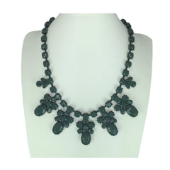 Enamel Statement Necklace - Bon Flare Ltd.