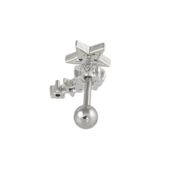 Star Shower Curved Piercing-Right - Bon Flare Ltd.