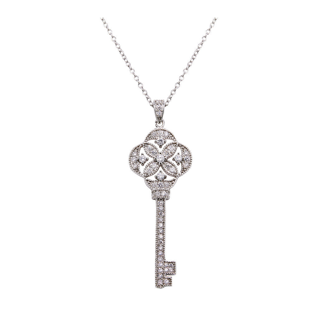Diamond Key Pendant - Bon Flare Ltd.