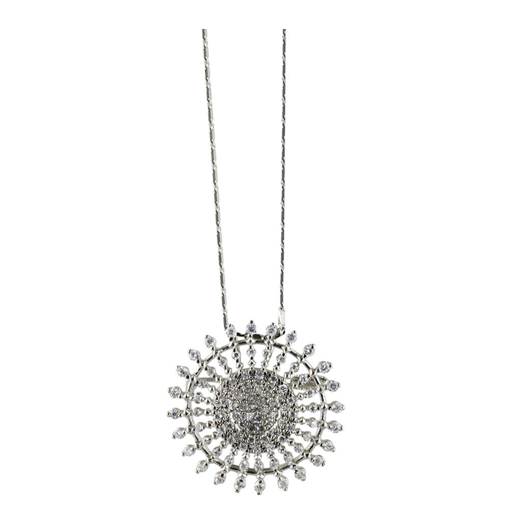 Sun Diamond Pendant/Brooch - Bon Flare Ltd.