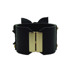 Floral Leather Bracelet - Bon Flare Ltd. 