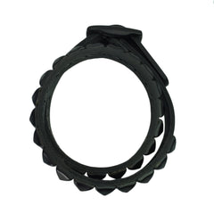 Stud Double Wrap Leather Bracelet - Bon Flare Ltd. 