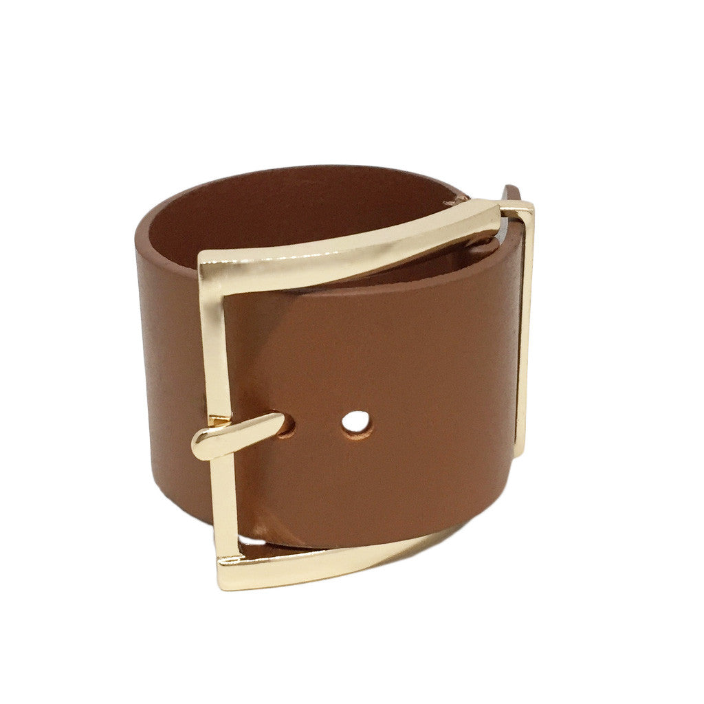 Buckle Leather Bracelet - Bon Flare Ltd. 
