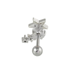 Star Shower Curved Piercing-Right - Bon Flare Ltd. 