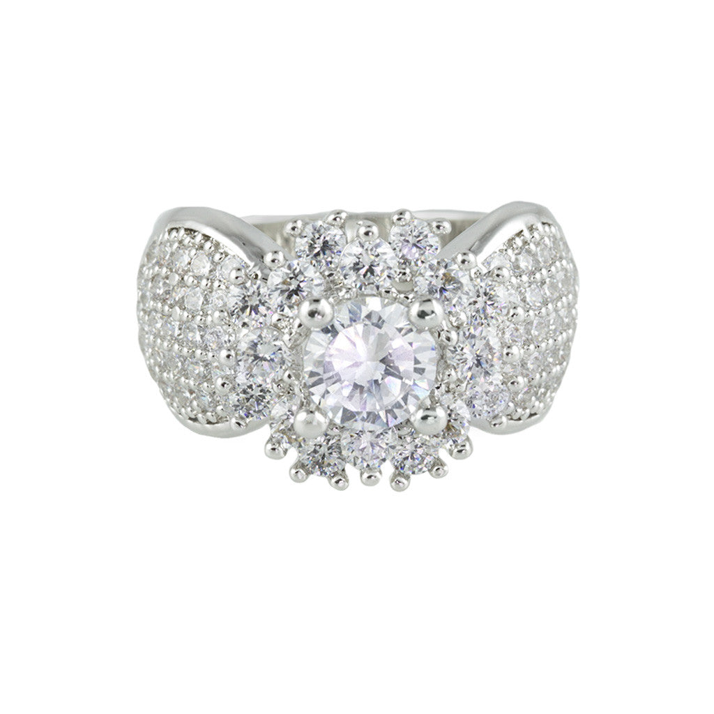 Flower Diamond Ring - Bon Flare Ltd. 
